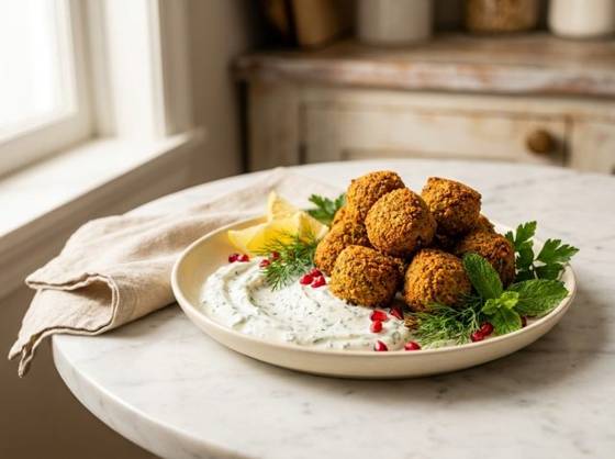 Falafels express pois chiches & cumin