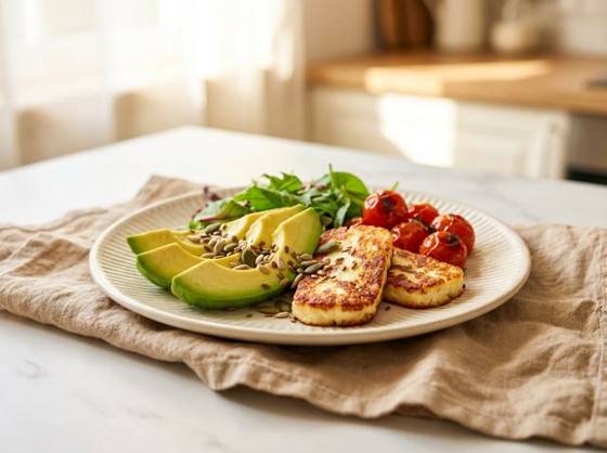 Halloumi grillé Citron & herbes