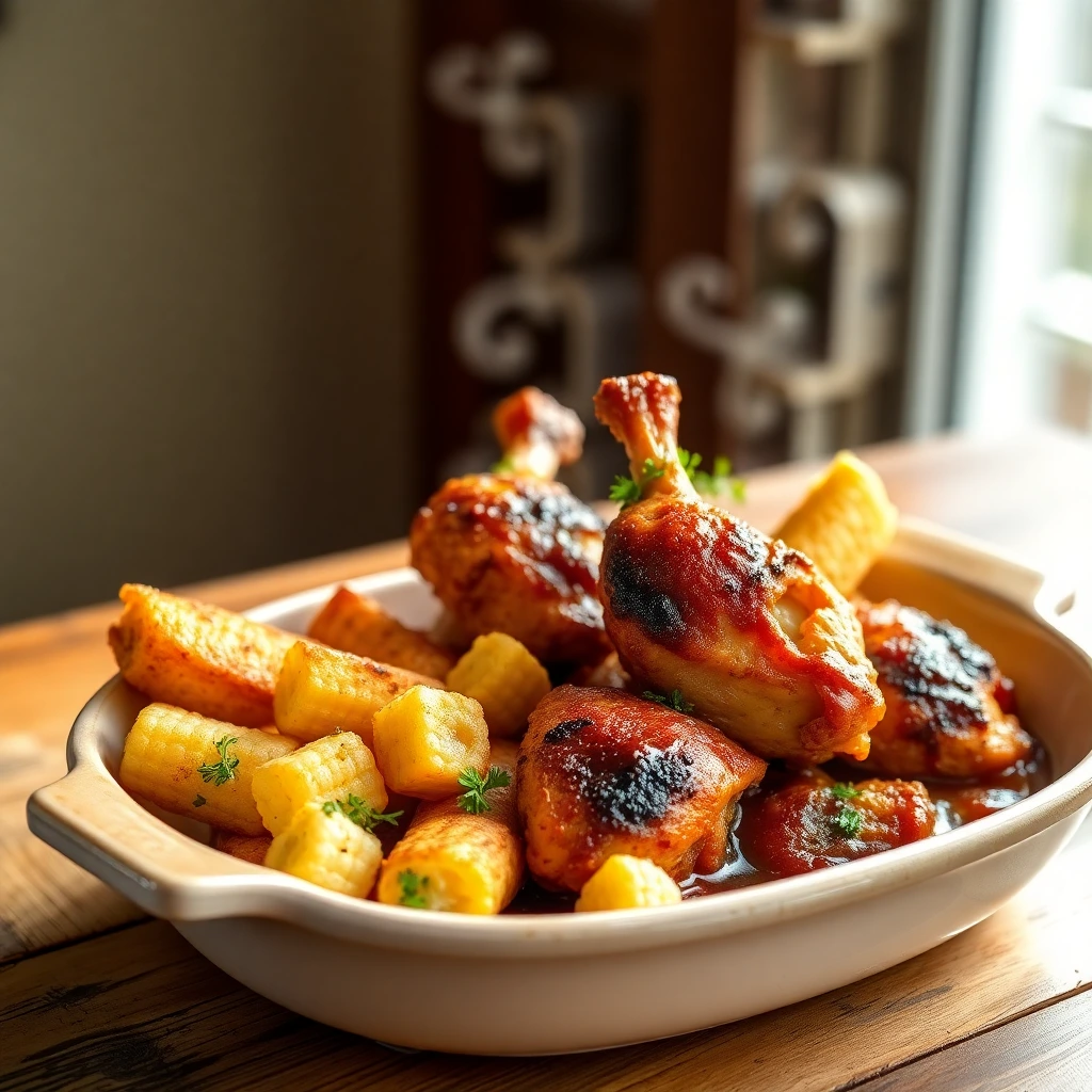 Aiguillettes de poulet BBQ fumé