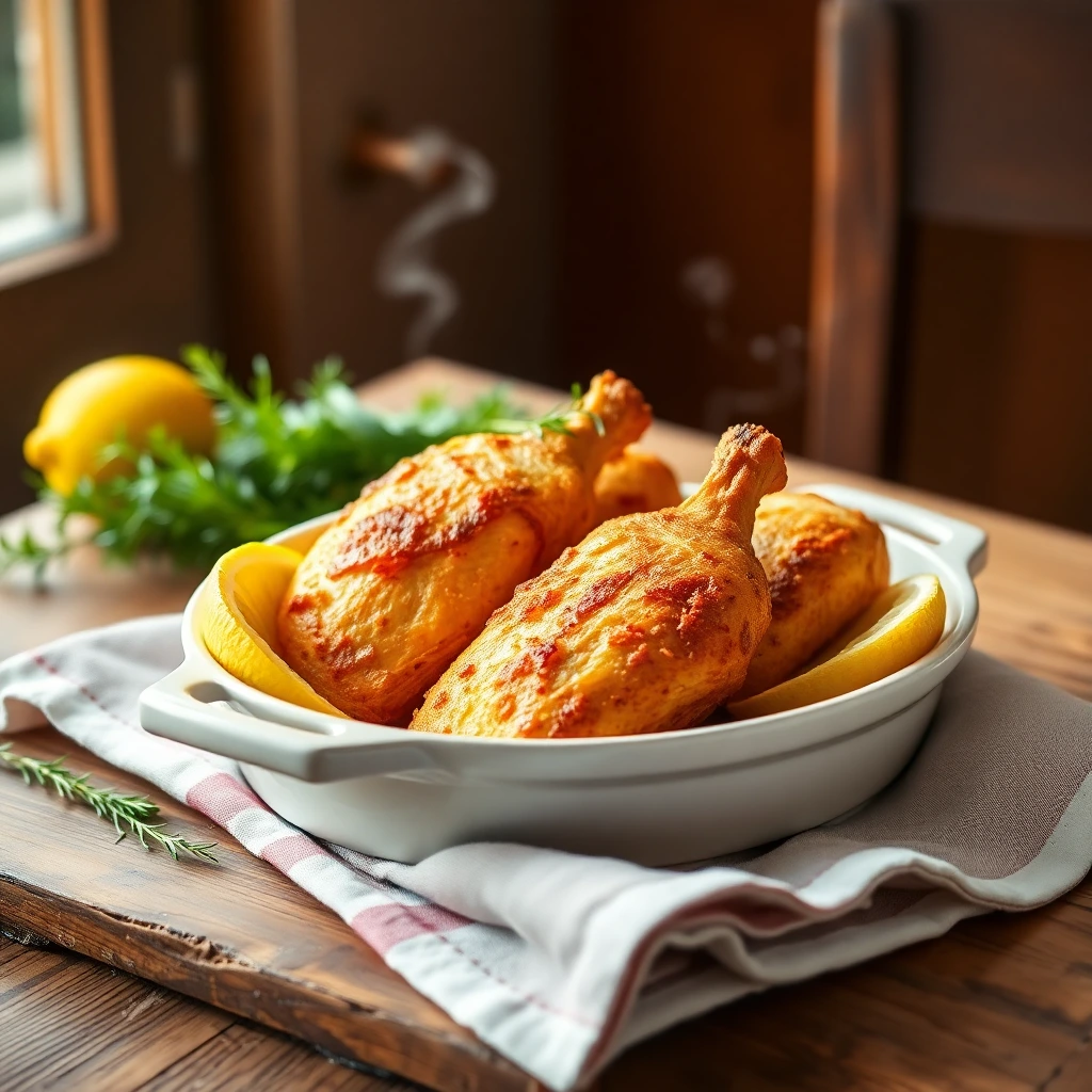 Aiguillettes de poulet Citron & herbes