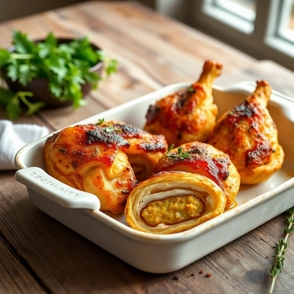 Aiguillettes de poulet Romarin-ail