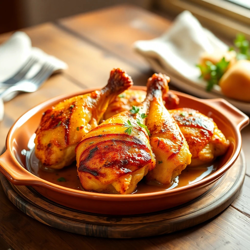 Ailes de poulet Balsamique-miel