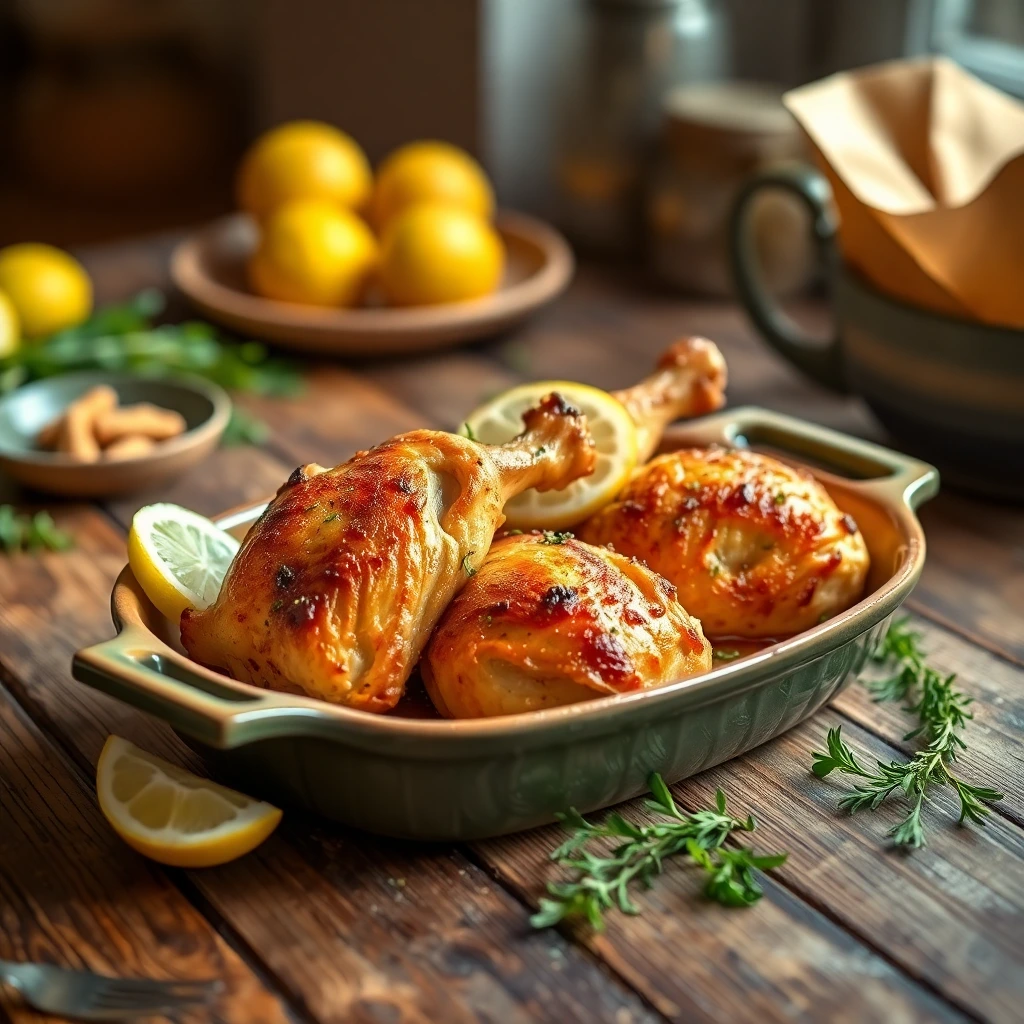 Ailes de poulet Citron vert & coriandre