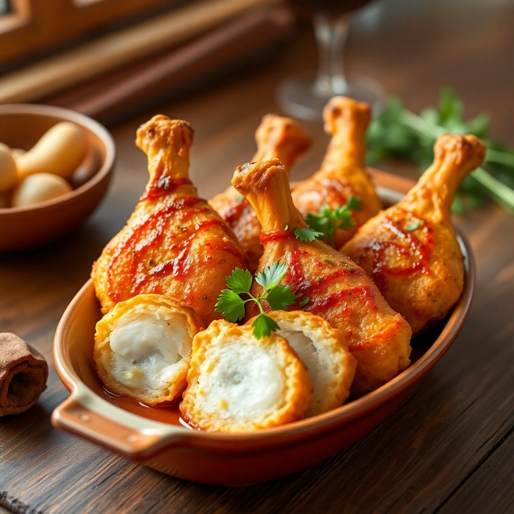 Ailes de poulet Coréen gochujang