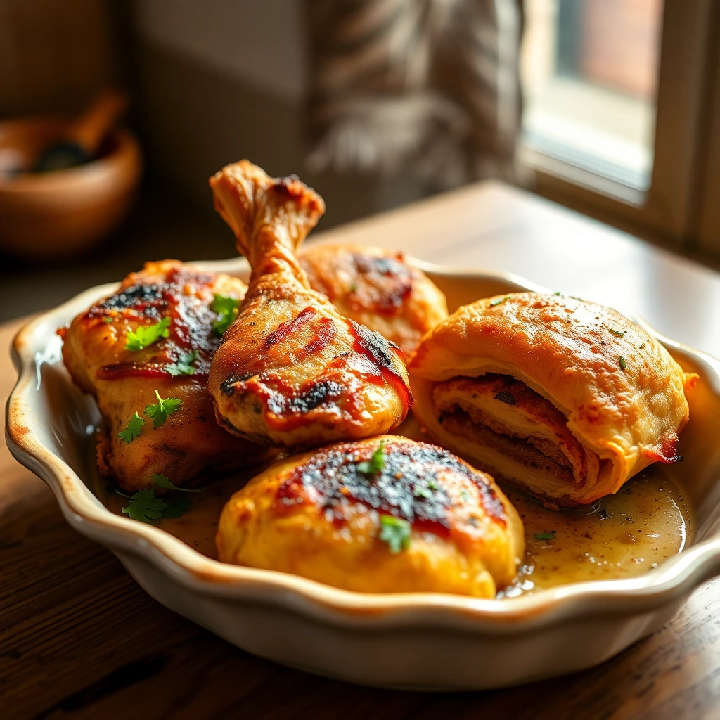 Ailes de poulet Garam masala