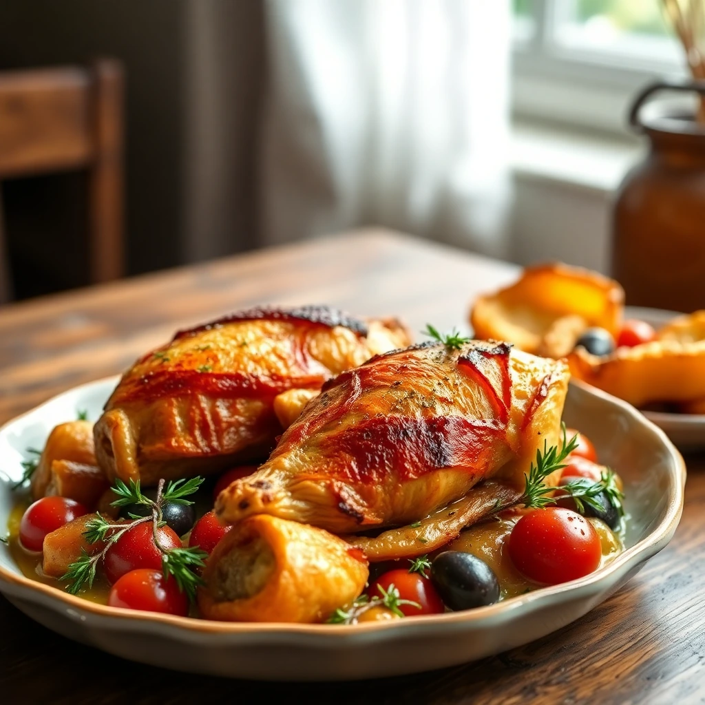 Ailes de poulet Méditerranéen