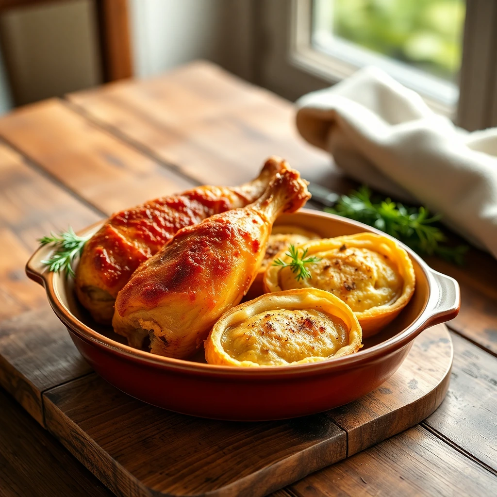 Ailes de poulet Miel-moutarde