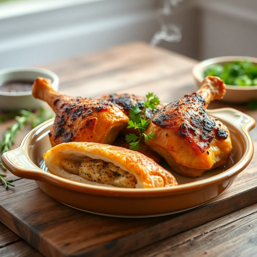 Ailes de poulet Zaatar