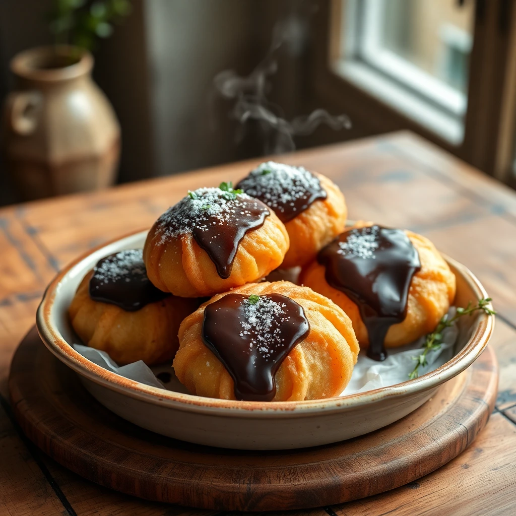 Beignets Chocolat noir