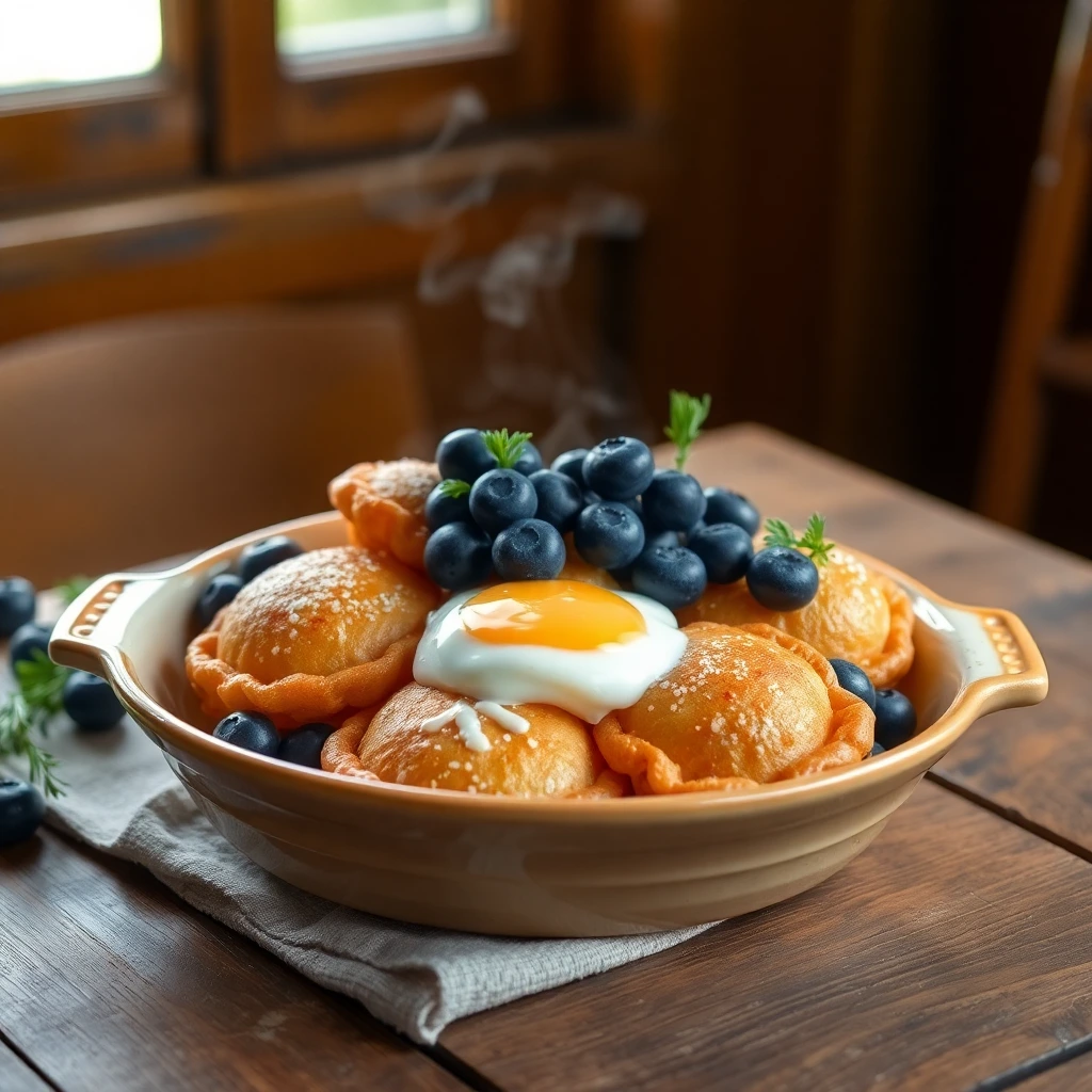 Beignets Myrtilles