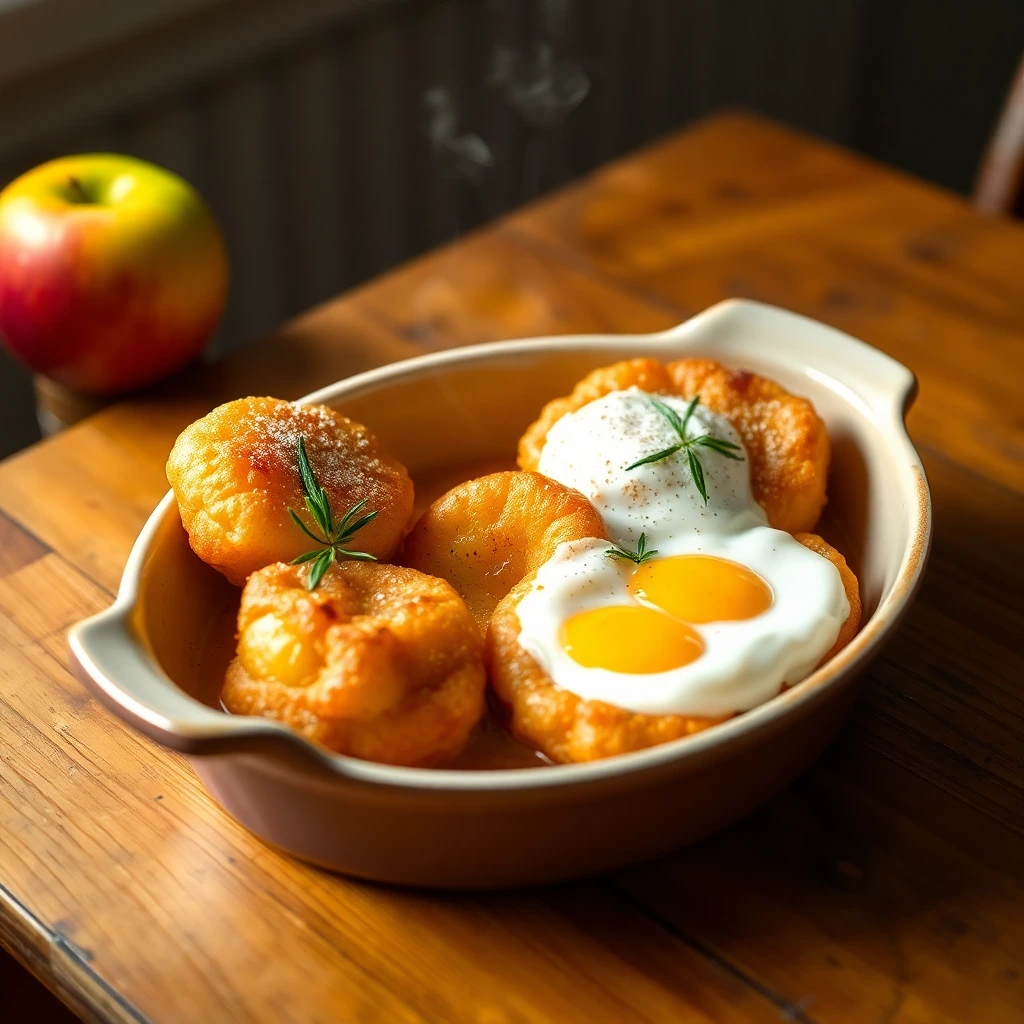 Beignets Pommes-cannelle