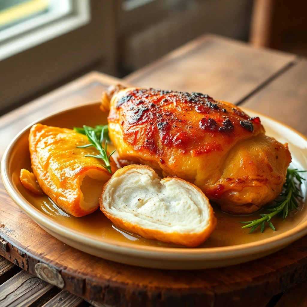Blanc de poulet Balsamique-miel