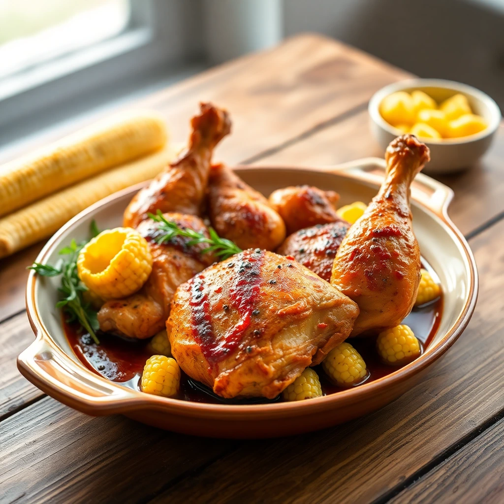 Blanc de poulet BBQ fumé