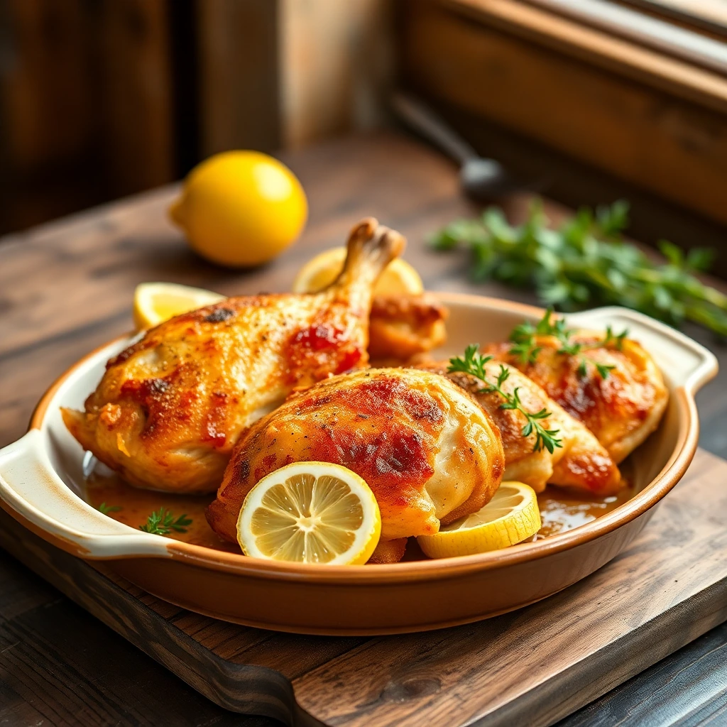 Blanc de poulet Citron-poivre