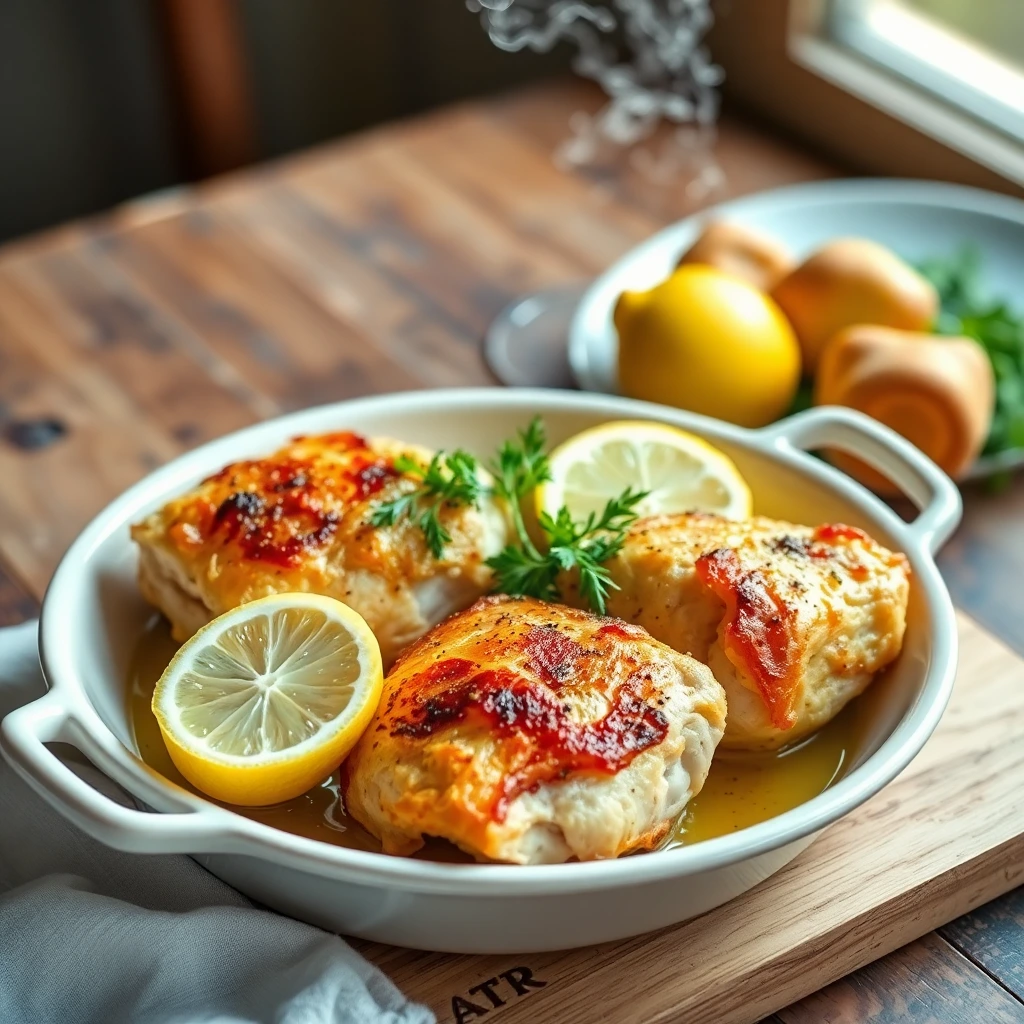 Blanc de poulet Citron vert & coriandre