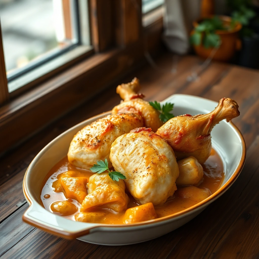 Blanc de poulet Curry-coco