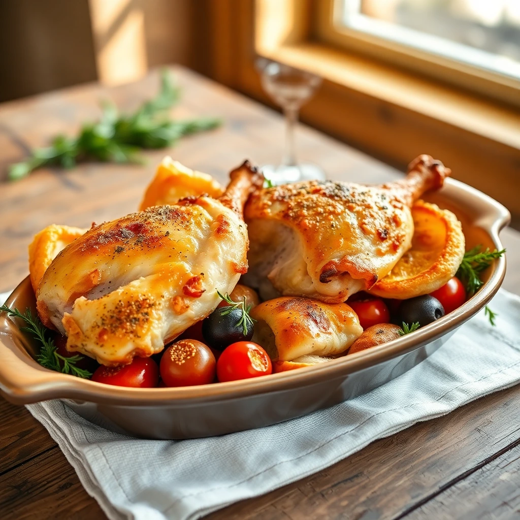 Blanc de poulet Méditerranéen