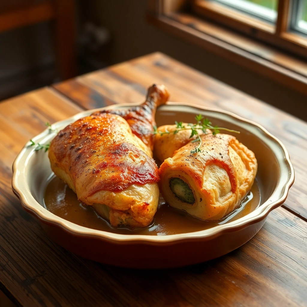 Blanc de poulet Miel-moutarde