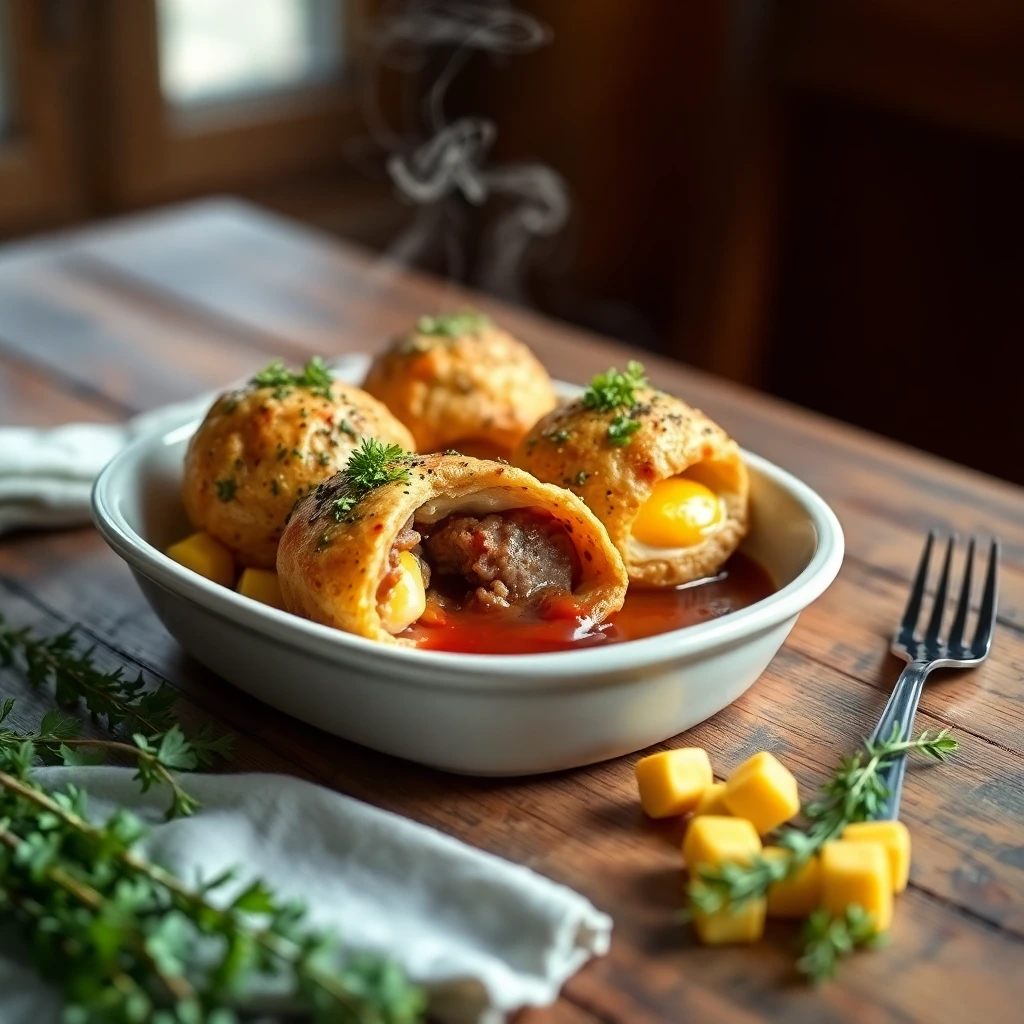Boulettes de bœuf BBQ fumé