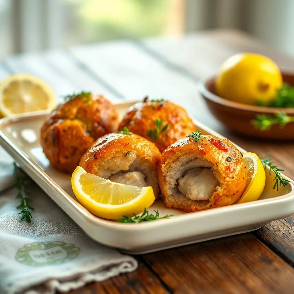 Boulettes de dinde Citron & herbes