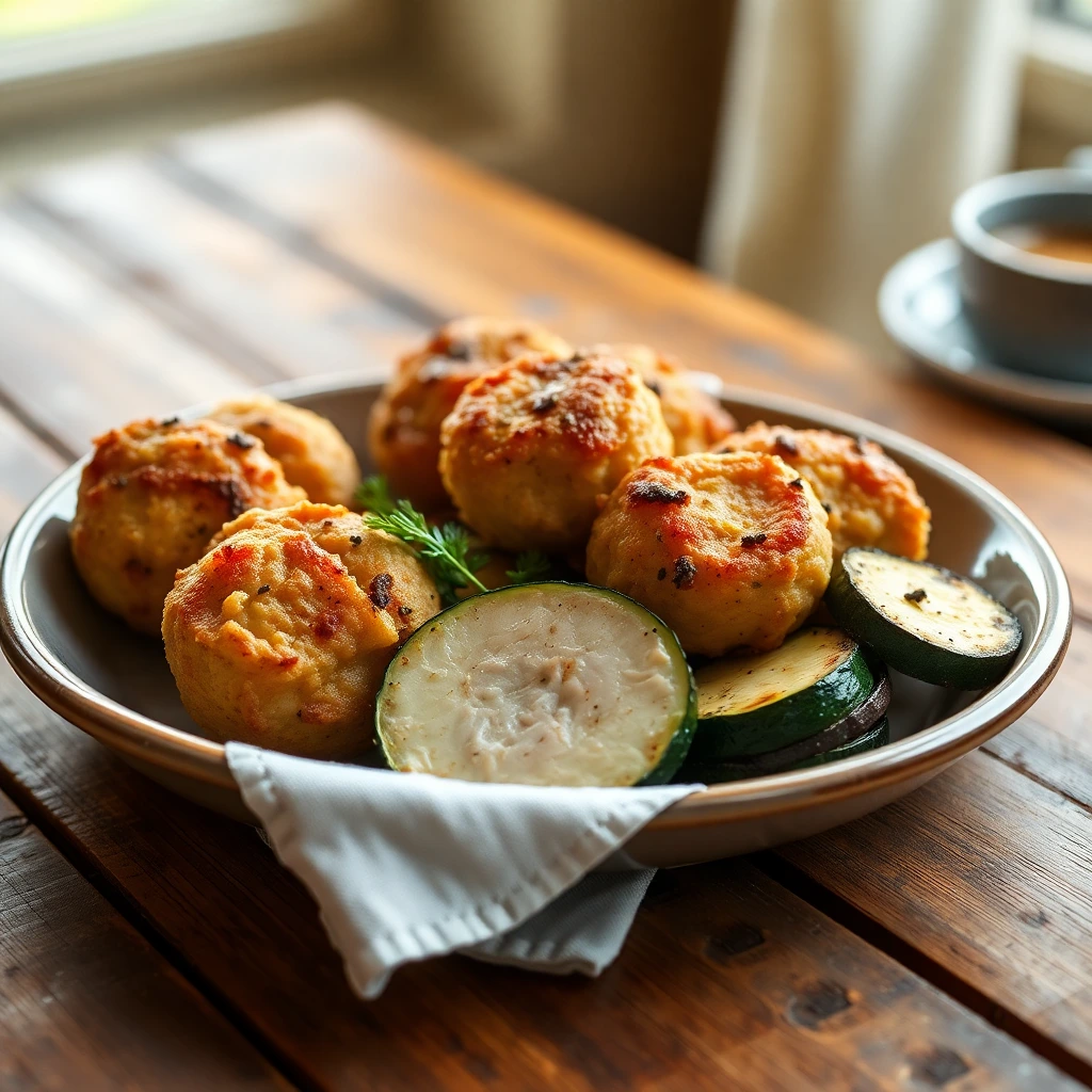 Boulettes de dinde, courgette & cumin