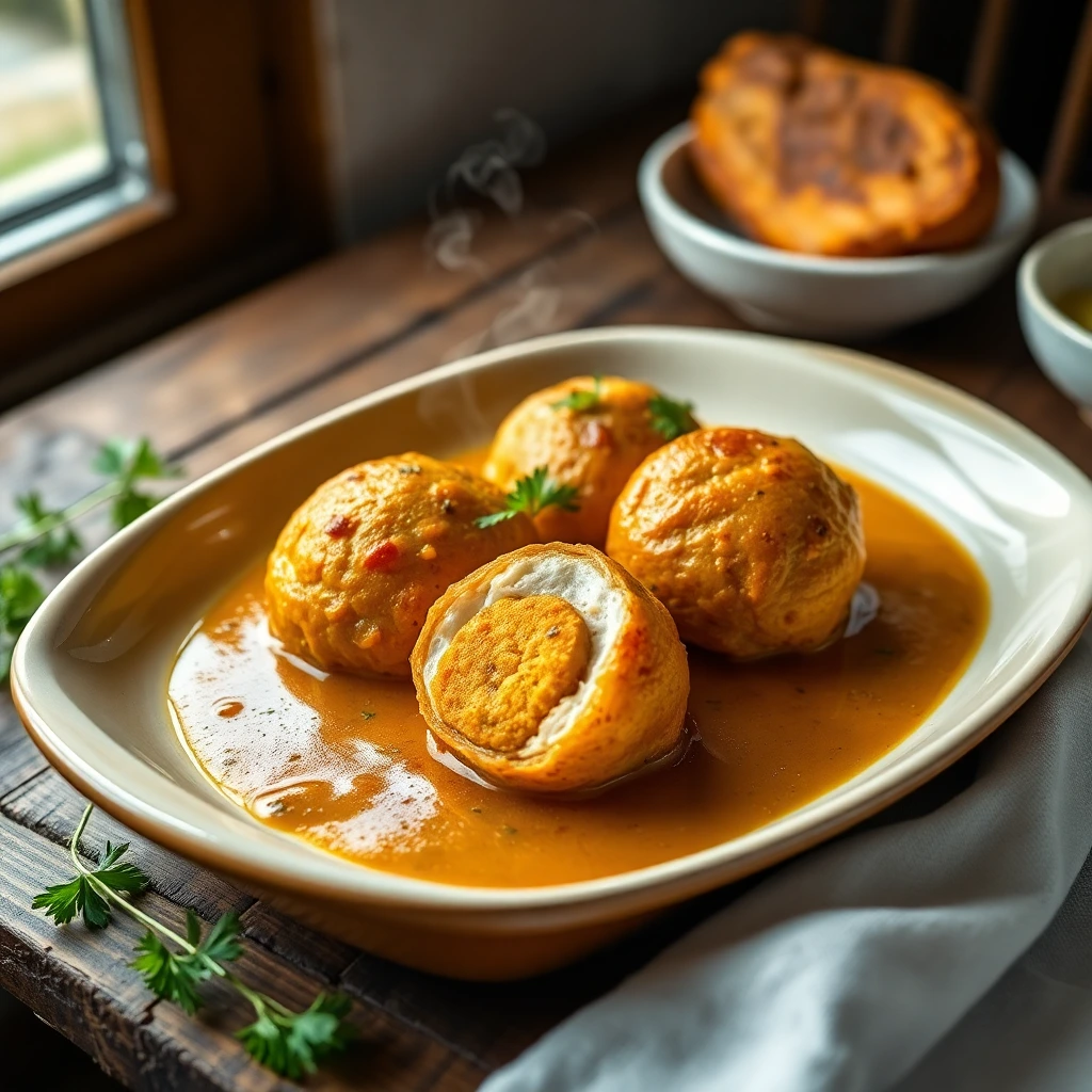Boulettes de dinde Curry-coco