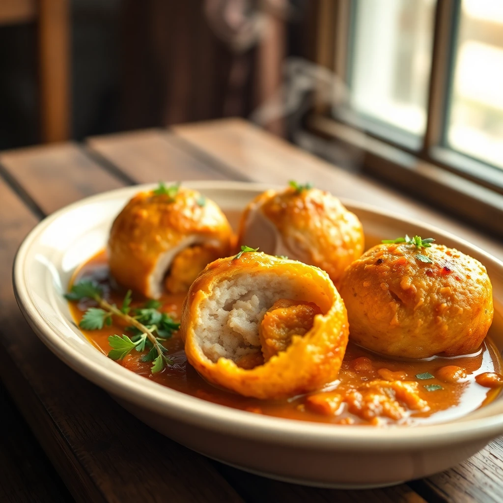 Boulettes de dinde Curry rouge thaï