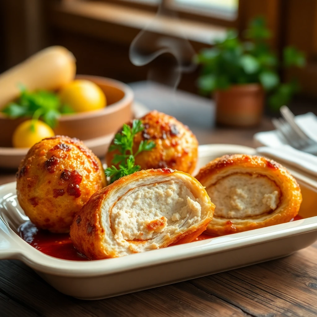Boulettes de poulet Buffalo