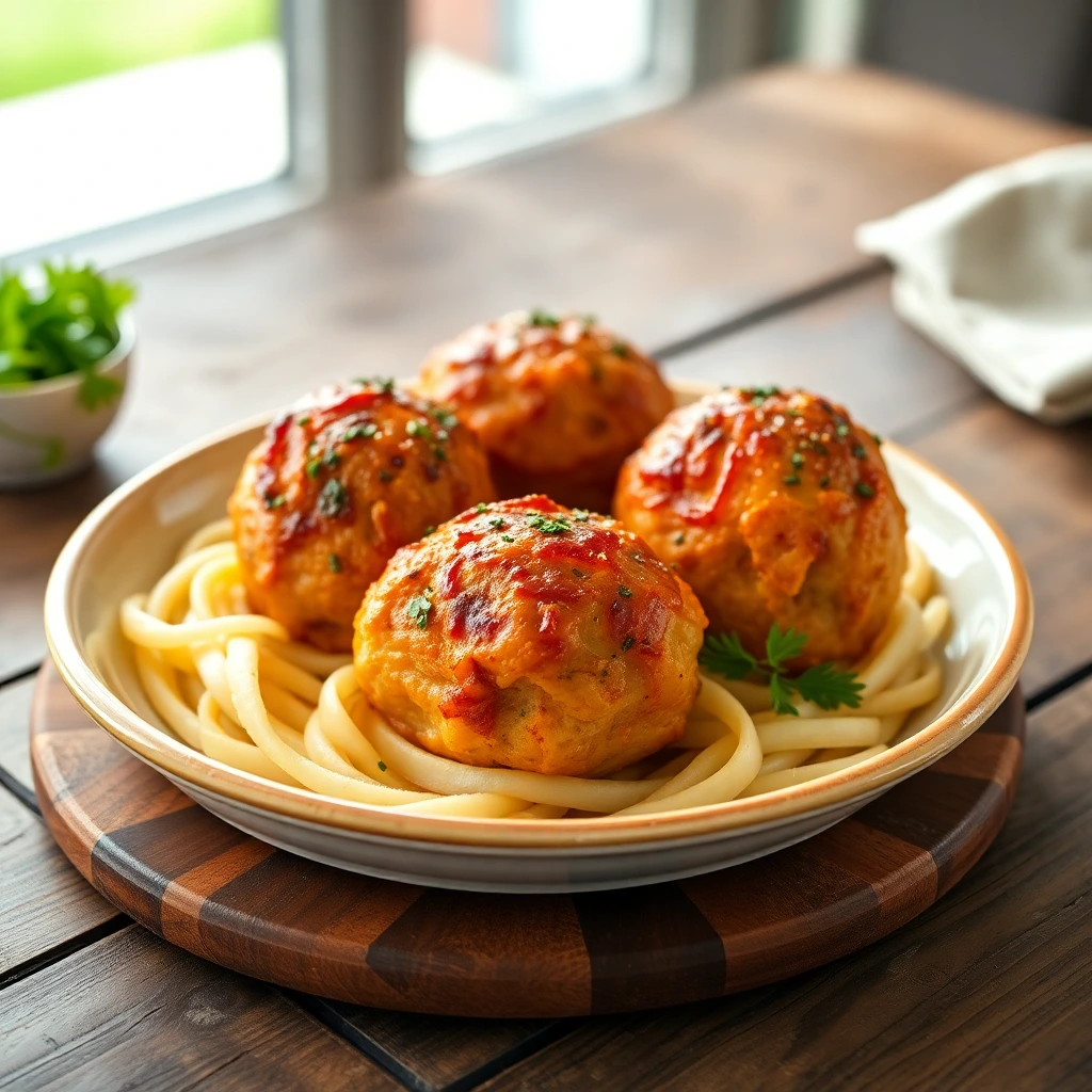 Boulettes de poulet Cajun épicé