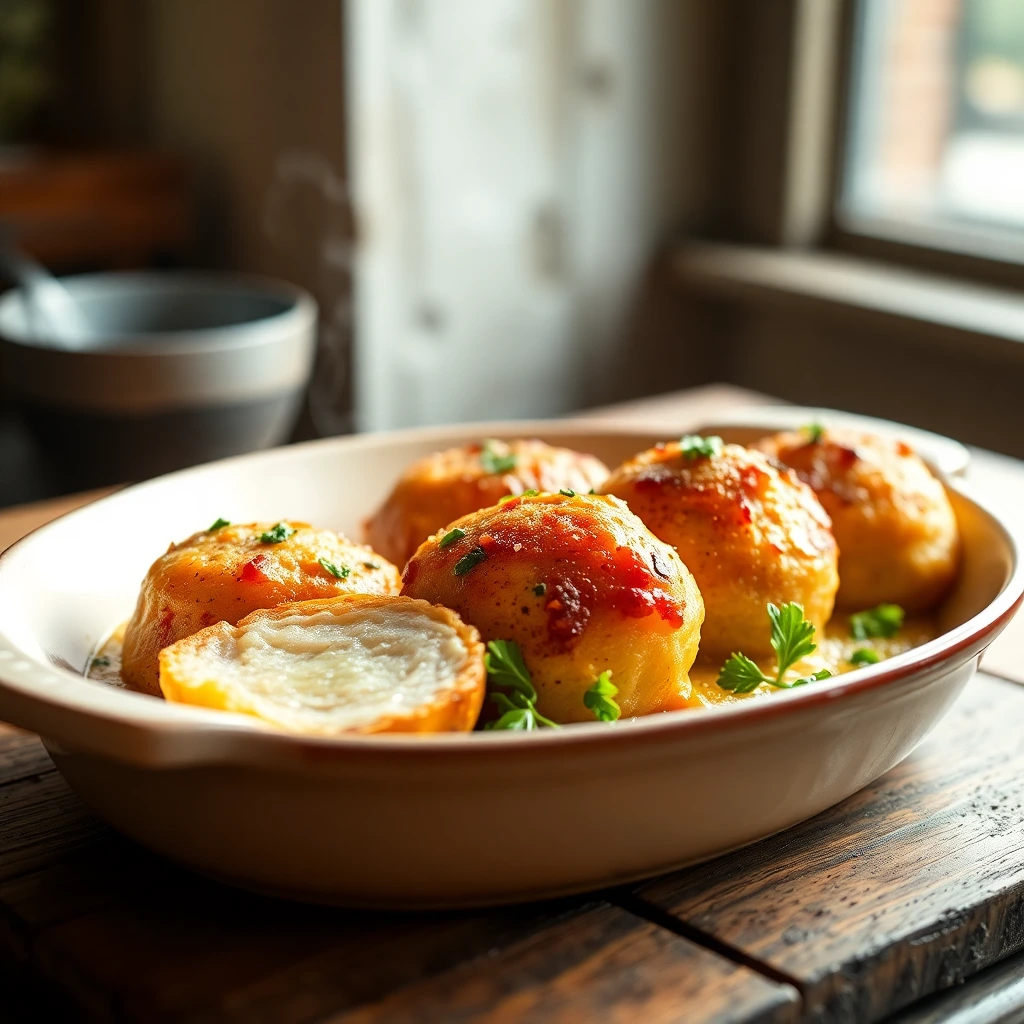 Boulettes de poulet Gingembre-soja