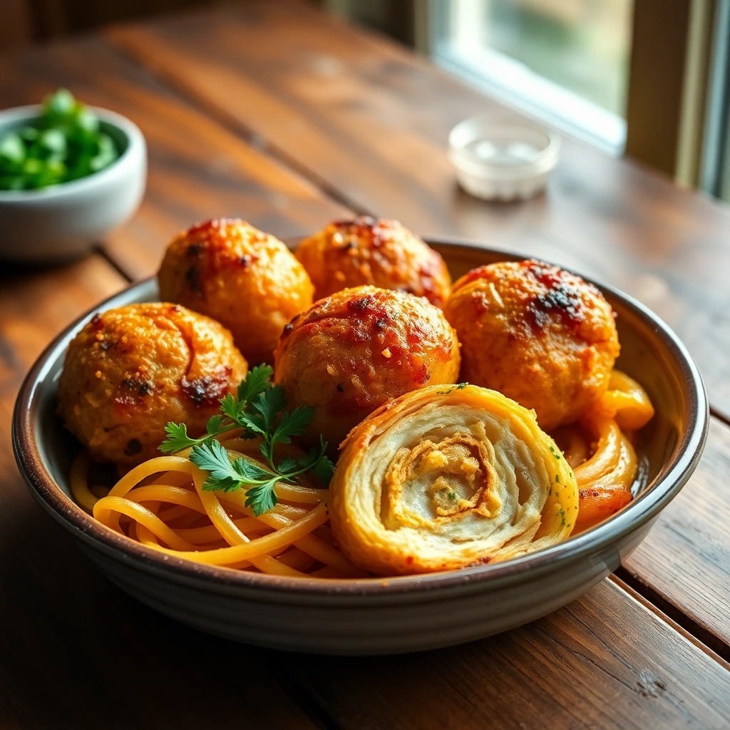 Boulettes de poulet Harissa