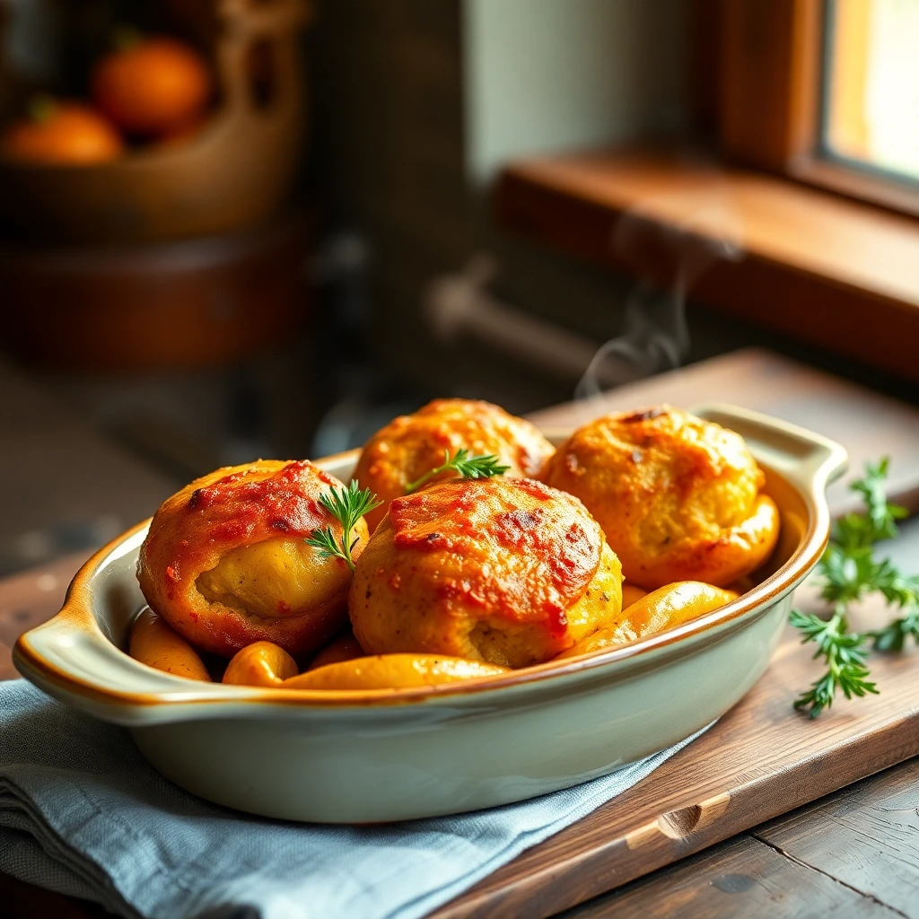 Boulettes de poulet Paprika fumé