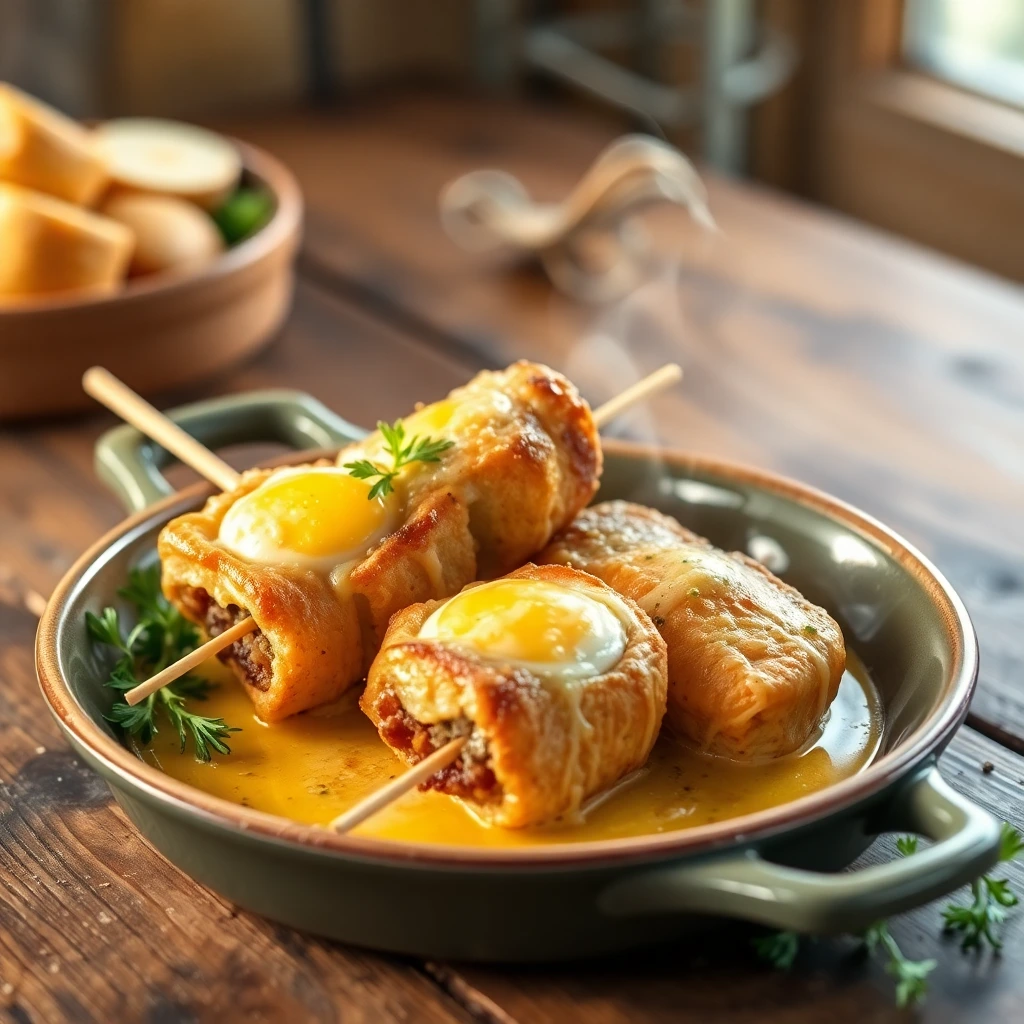 Brochettes de bœuf Ail & parmesan