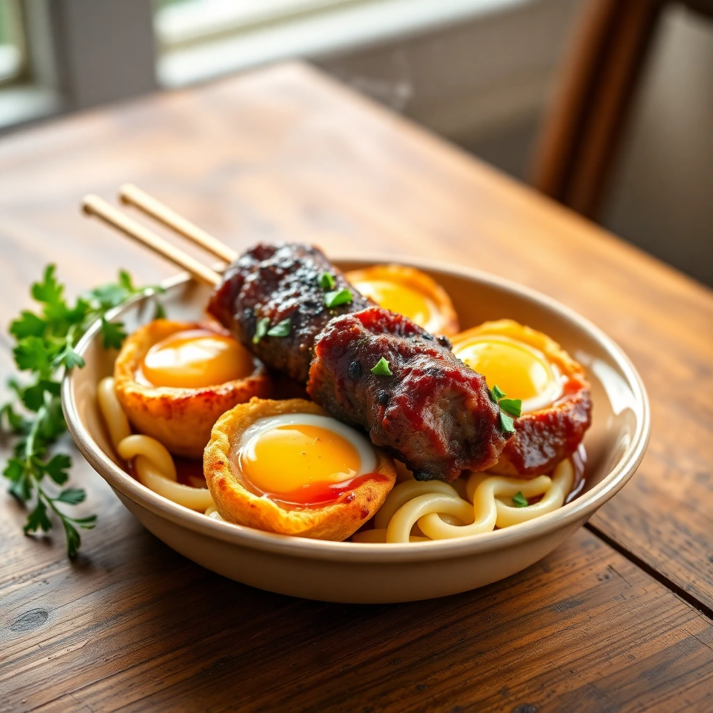 Brochettes de bœuf Buffalo