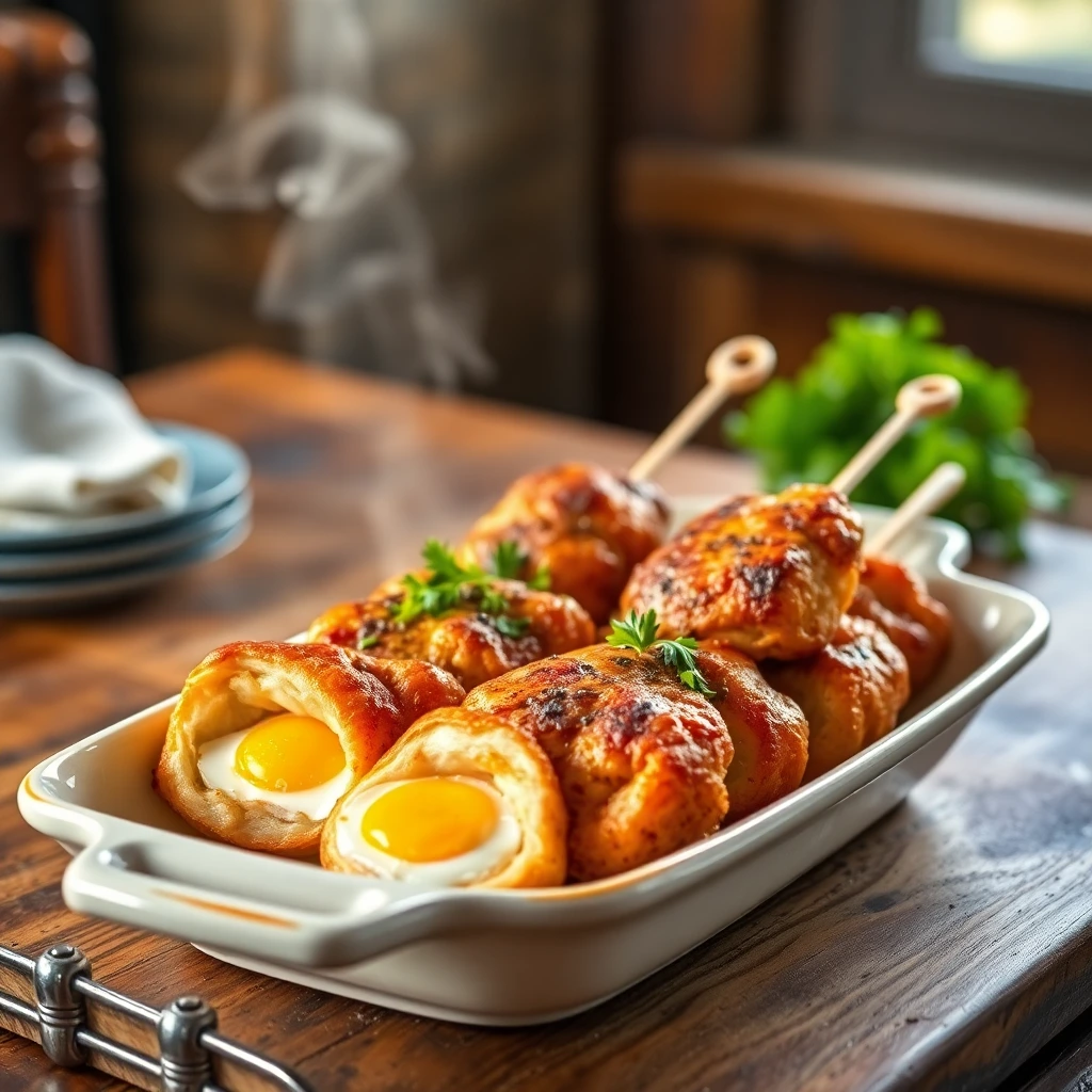 Brochettes de bœuf Cajun épicé
