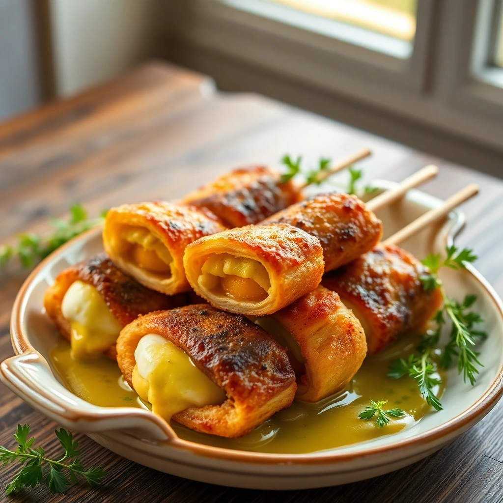 Brochettes de bœuf Moutarde à l’ancienne