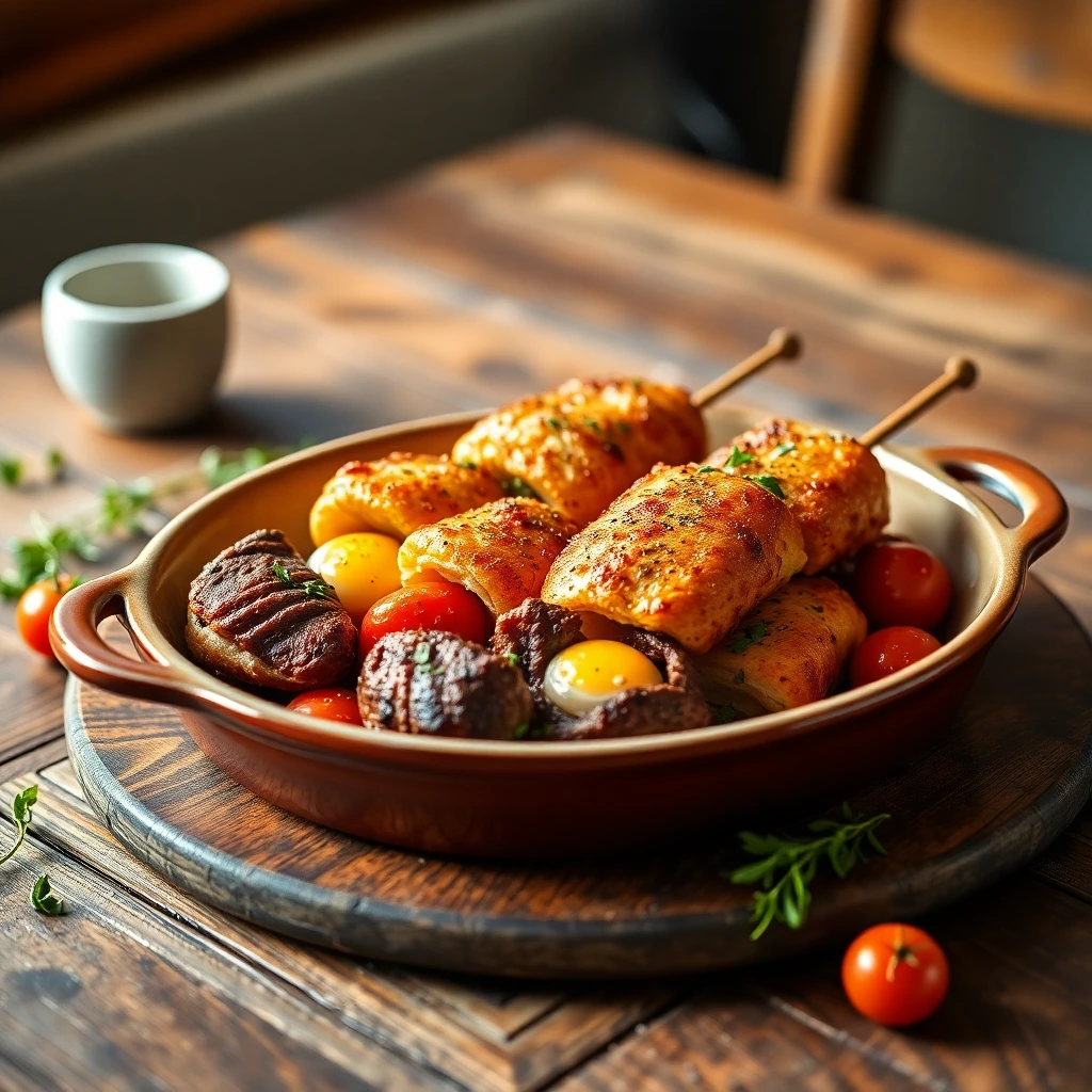 Brochettes de bœuf Provençal
