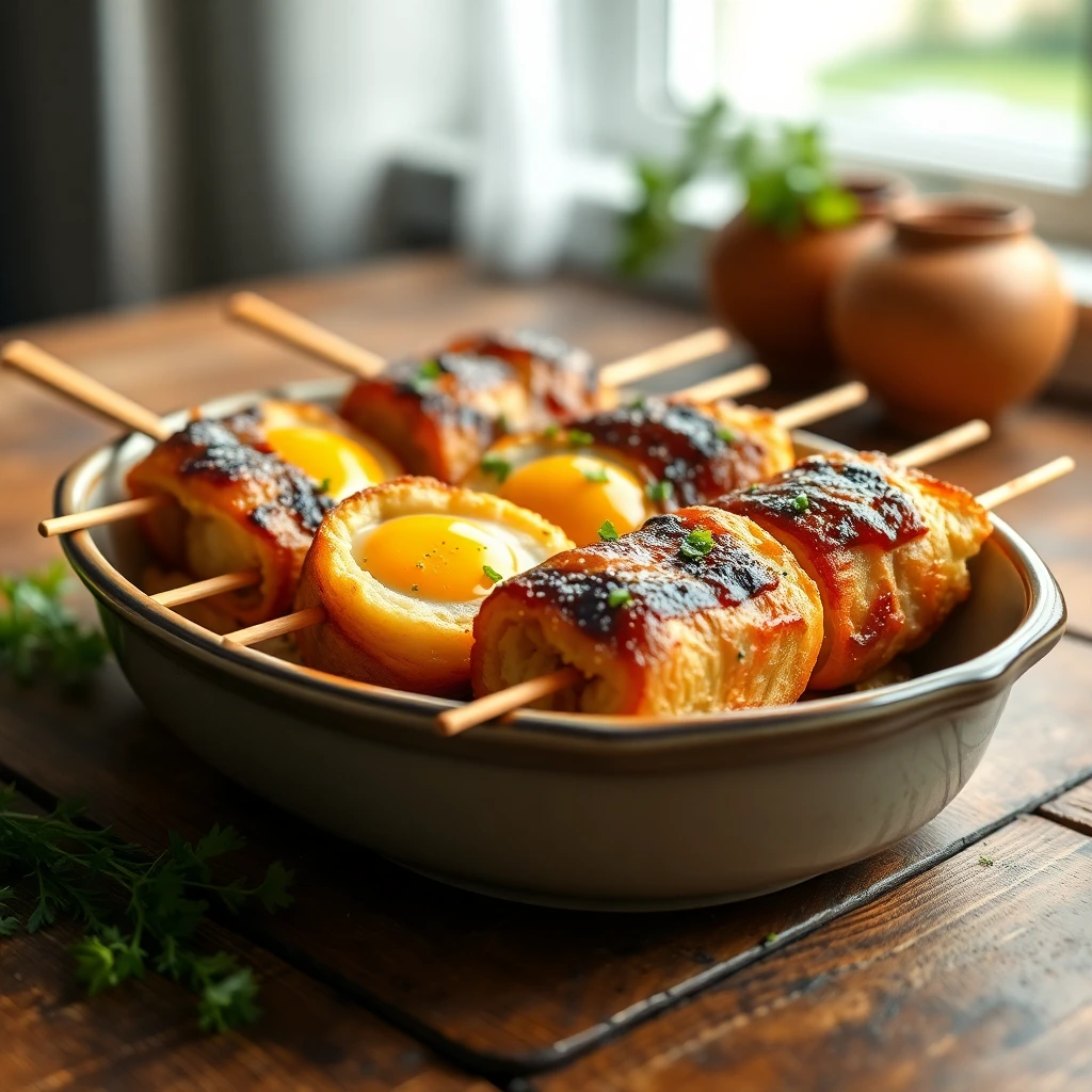 Brochettes de bœuf Teriyaki