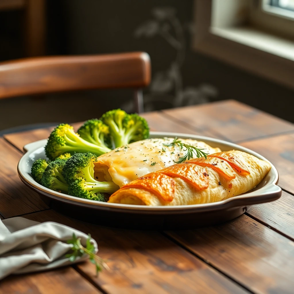 Brocoli rôti Ail & parmesan