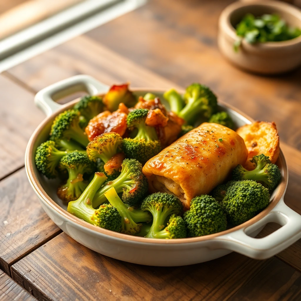 Brocoli rôti Balsamique-miel
