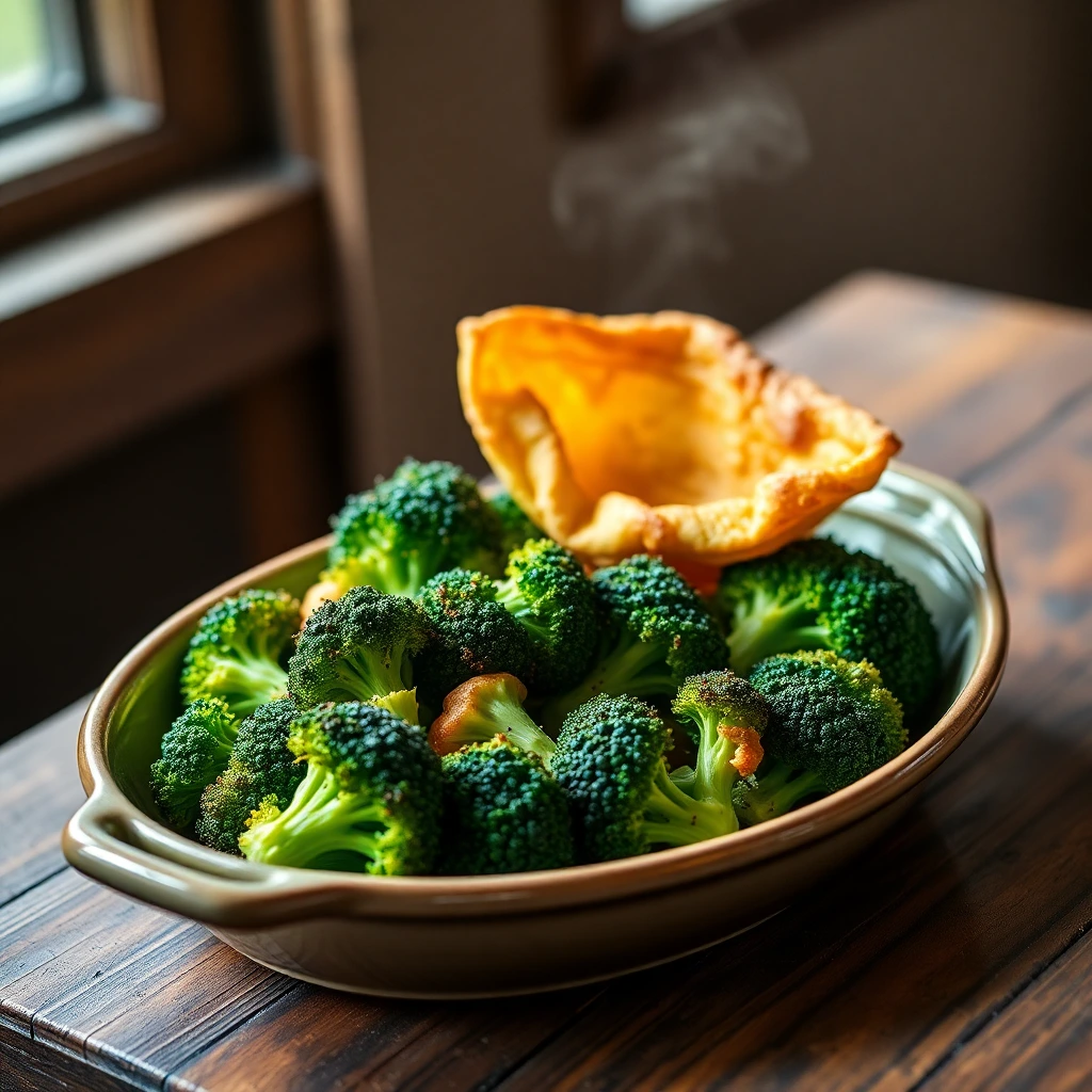 Brocoli rôti Chimichurri