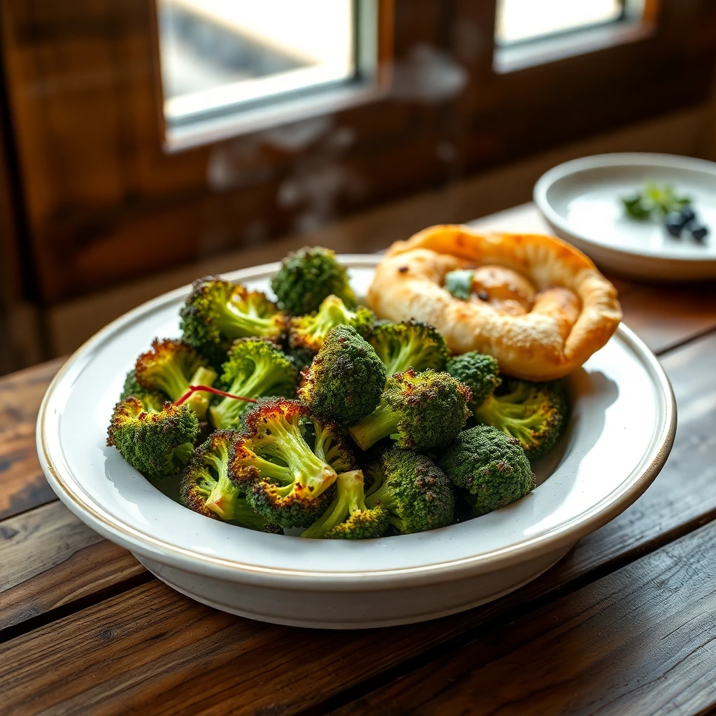 Brocoli rôti Garam masala