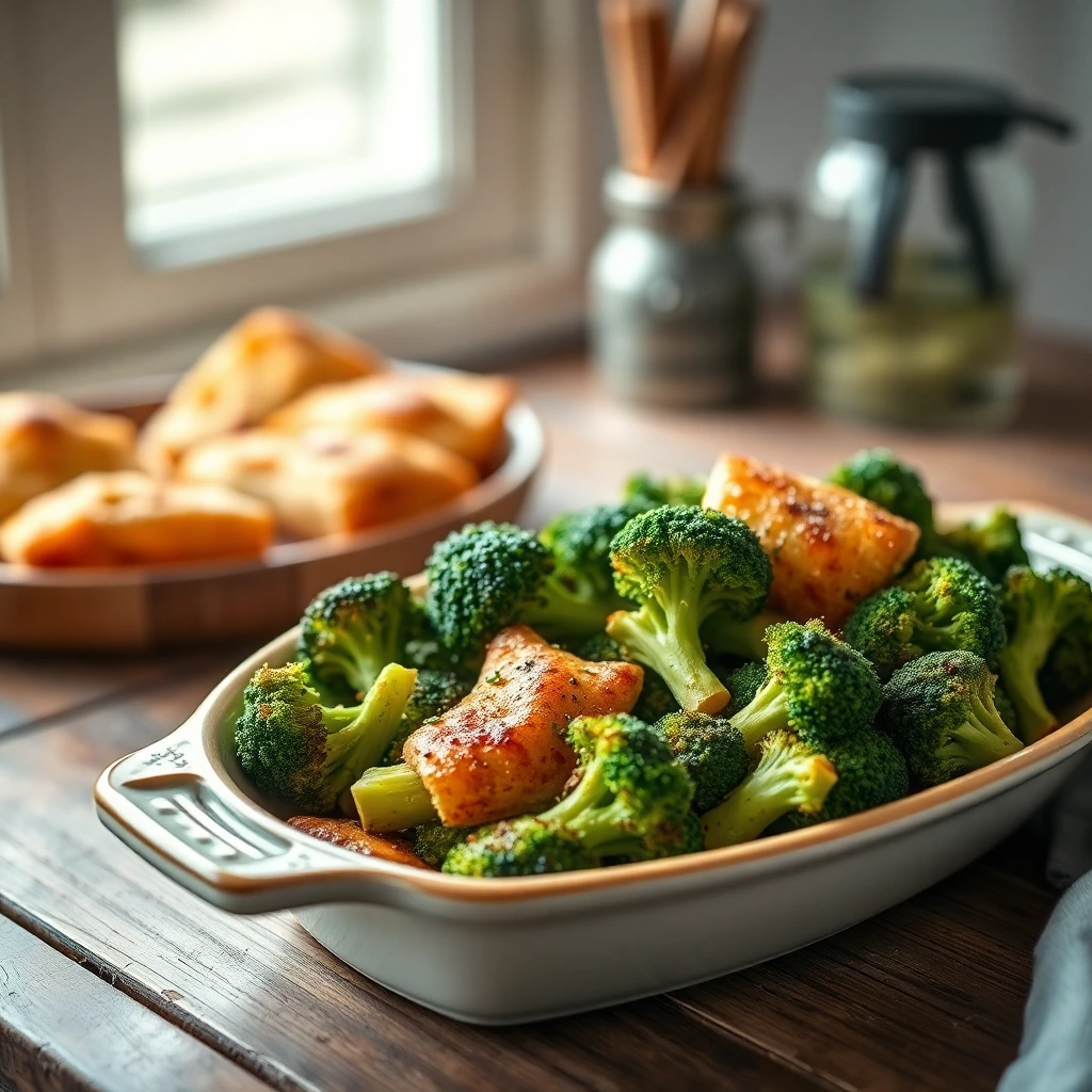 Brocoli rôti nature