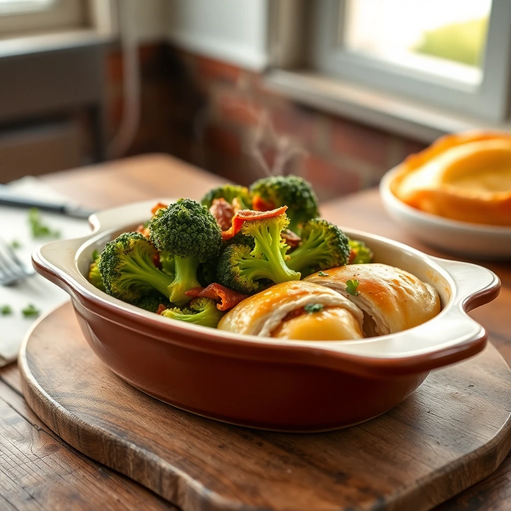Brocoli rôti Paprika fumé