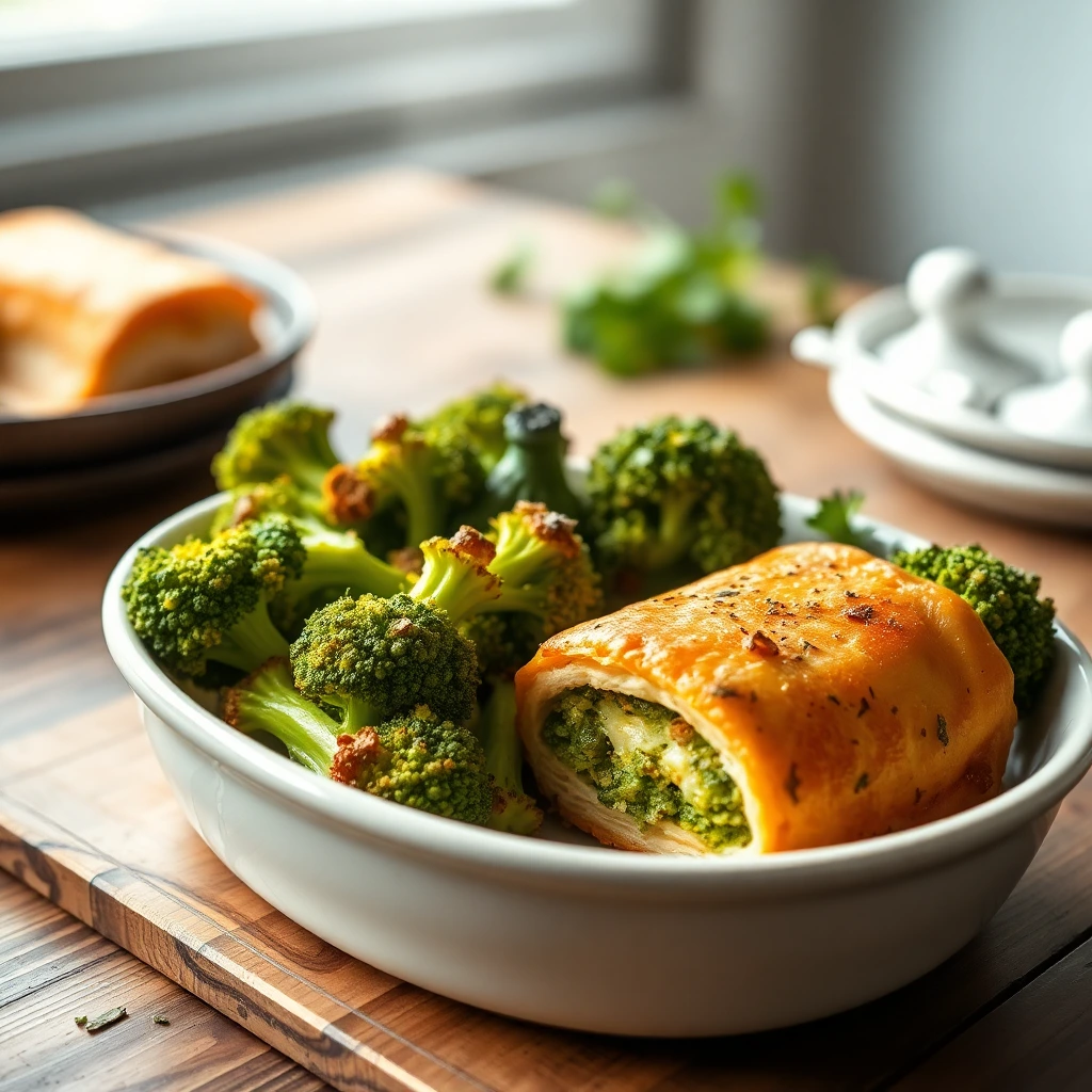 Brocoli rôti Pesto