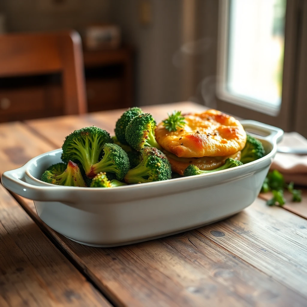 Brocoli rôti Sésame-soja