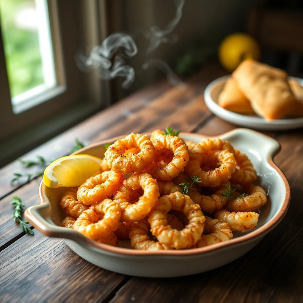 Calamars Citron & herbes