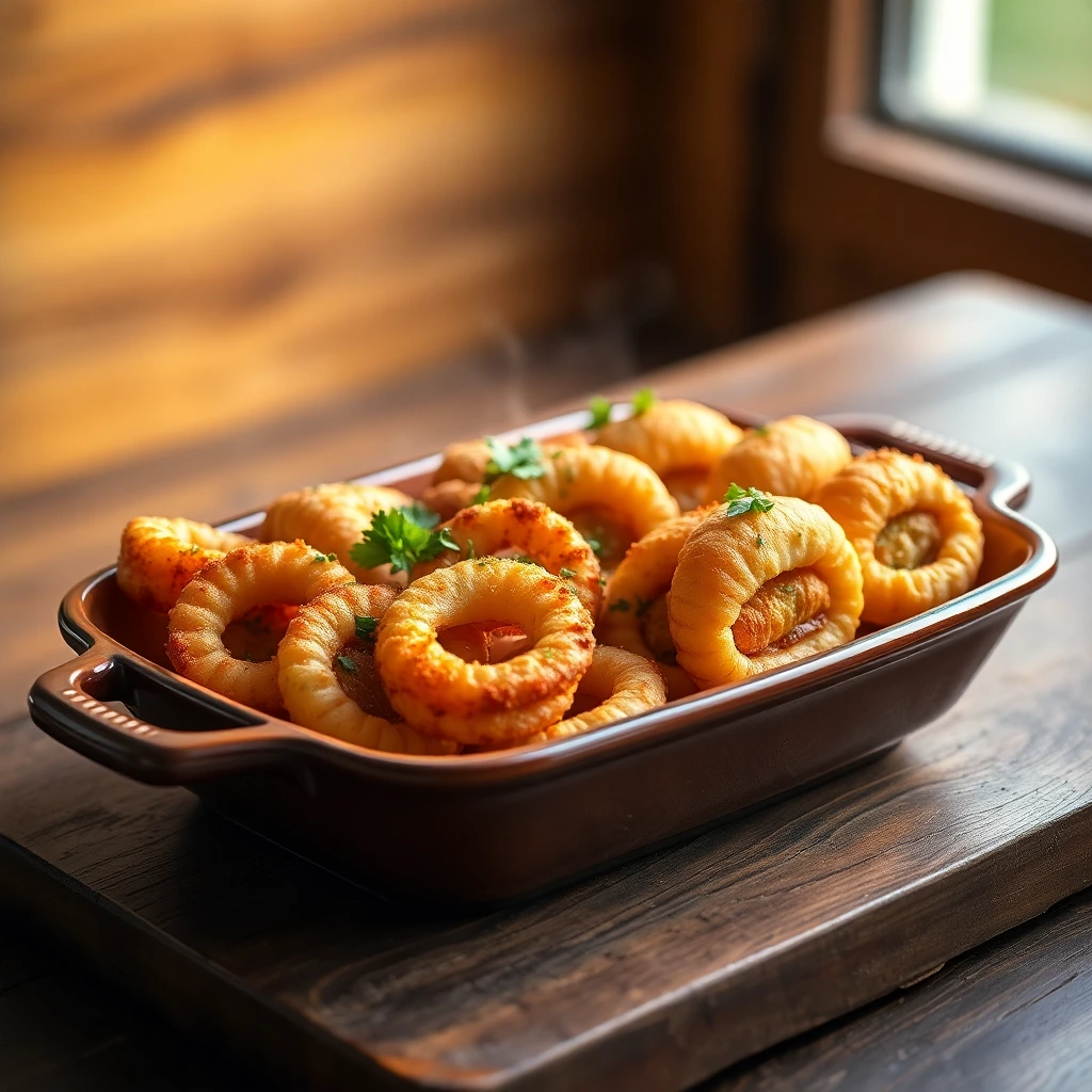 Calamars Garam masala