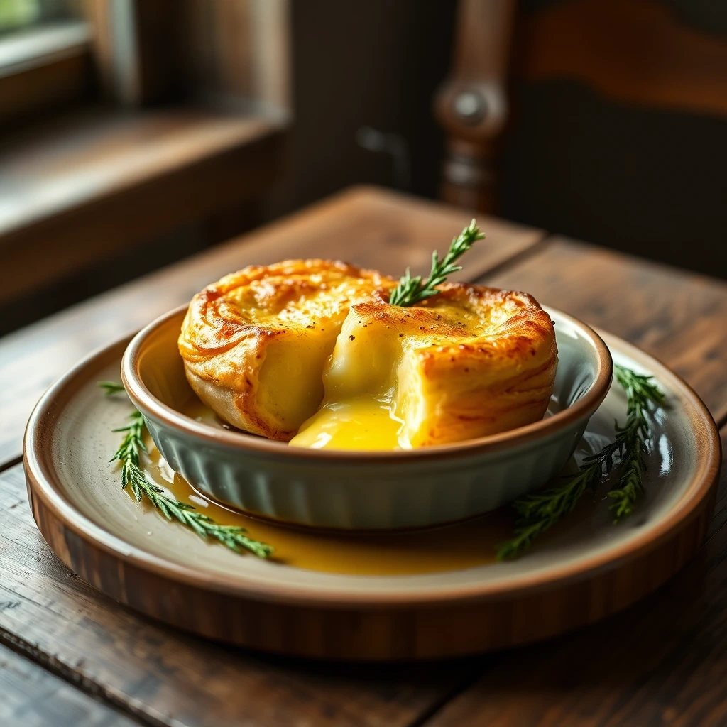 Camembert rôti Citron & herbes