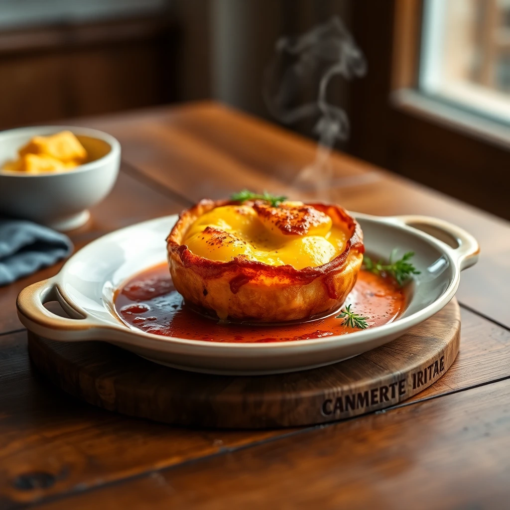 Camembert rôti Harissa